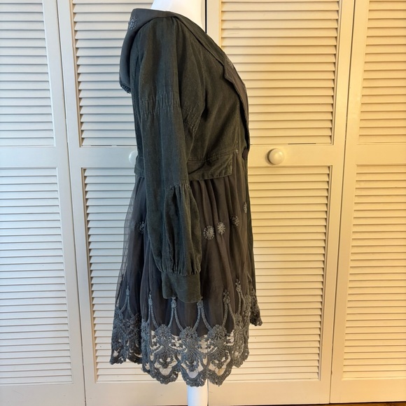 Sacred Threads Olive Green Jacket Small - Picture 3 of 13